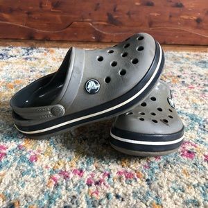 Grey Crocs